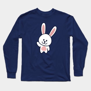 Cute Bunny Cartoon Long Sleeve T-Shirt